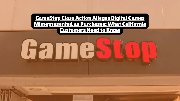 GameStop Class Action Alleges Digital Games Misrepresented as Purchases, What California Customers Need to Know