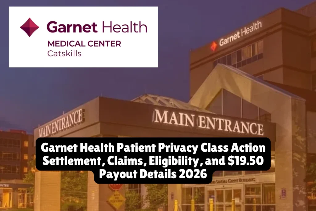 If you used the Garnet Health MyChart patient portal between 2020 and 2023, you may be eligible for a cash payment and identity protection services. As of January 2026, a proposed class action settlement has been reached to resolve allegations that Garnet Health shared sensitive patient data with third parties like Facebook and Google through online tracking pixels.