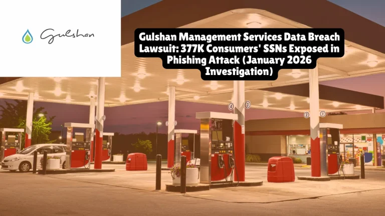 Gulshan Management Services Data Breach Lawsuit, 377K Consumers' SSNs Exposed in Phishing Attack