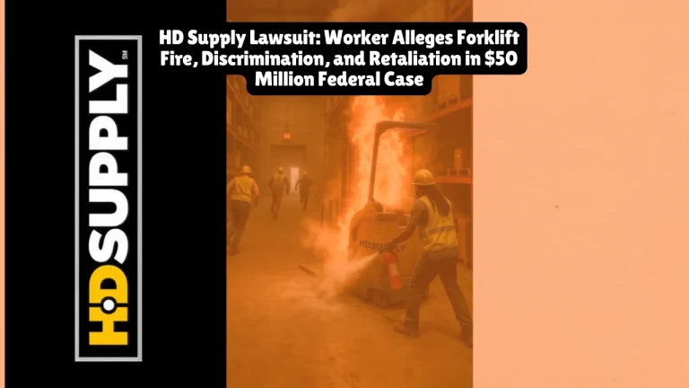 HD Supply Lawsuit, Worker Alleges Forklift Fire, Discrimination, and Retaliation in $50 Million Federal Case