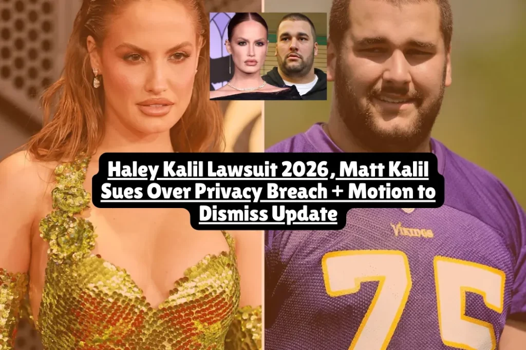 As of January 2026, former NFL Pro Bowler Matt Kalil has officially filed a lawsuit against his ex-wife, social media influencer Haley Kalil, alleging invasion of privacy and unjust enrichment. The legal action, filed in the U.S. District Court of Minnesota earlier this month, stems from highly personal comments Haley made during a viral livestream regarding the couple's former sex life.