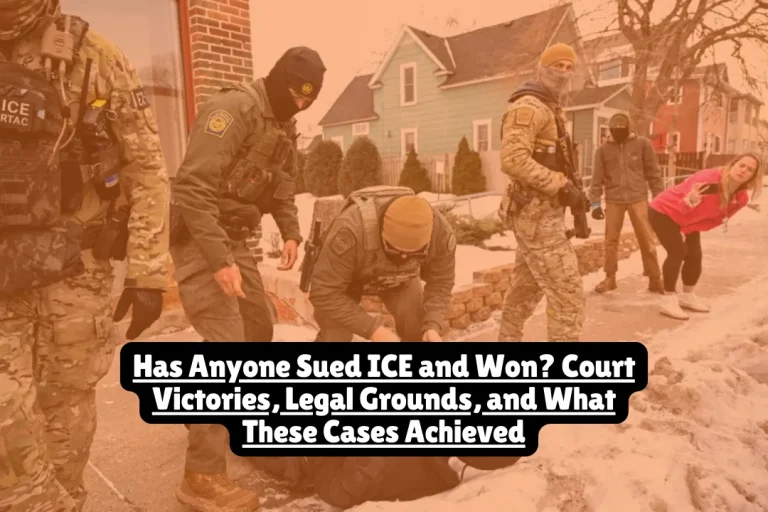 Yes, individuals and organizations have successfully sued ICE and won in federal courts. Victories include court orders stopping unlawful detentions, requiring due process protections, blocking unconstitutional enforcement practices, awarding damages for civil rights violations, and mandating policy changes. In December 2025, a federal court enforced a 2021 permanent injunction blocking a new Trump administration policy to automatically jail unaccompanied minors who turn 18, showing courts continue to hold ICE accountable.