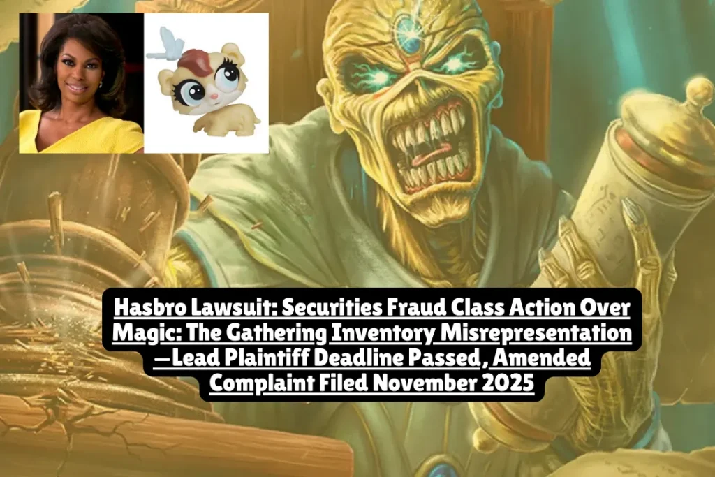 Hasbro lawsuit alleges securities fraud over Magic: The Gathering inventory misrepresentation. Learn case status, who's affected, and investor rights.