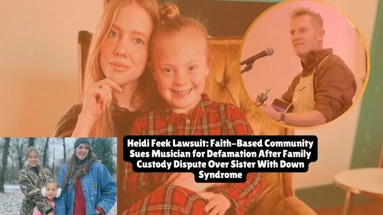 Heidi Feek Lawsuit, Faith-Based Community Sues Musician for Defamation After Family Custody Dispute Over Sister With Down Syndrome
