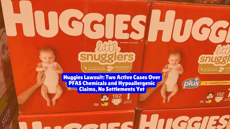 Huggies lawsuit claims PFAS chemicals in baby wipes and false hypoallergenic diaper claims. No settlements yet. Learn about allegations and what to do.