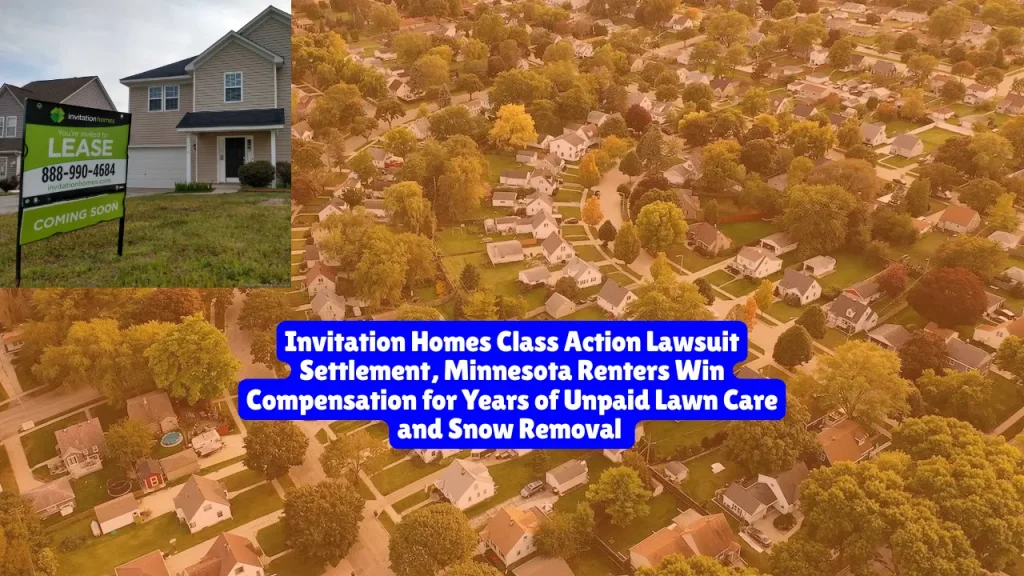 Invitation Homes Class Action Lawsuit Settlement, Minnesota Renters Win Compensation for Years of Unpaid Lawn Care and Snow Removal 