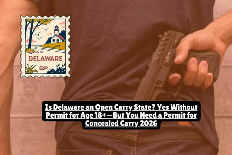 Yes, Delaware is an open carry state. Anyone aged 18 or older who can legally possess a firearm may openly carry handguns in Delaware without obtaining a permit. However, concealed carry requires a Delaware Concealed Deadly Weapon License (CDWL) issued by the Superior Court.