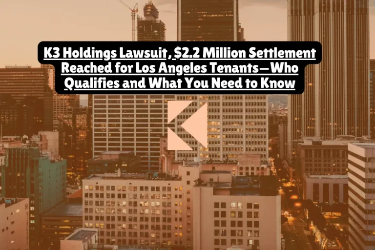 K3 Holdings—a Los Angeles real estate company—agreed to pay $2.2 million to settle claims that it targeted Latinx families living in rent-controlled apartments with harassment, threats, and discriminatory practices. The lawsuit, filed by the Southern California Housing Rights Center and 16 tenants, accused K3 of violating the Fair Housing Act by pushing families out to jack up rents. The settlement is final, and eligible tenants have already received payments as of January 2026.