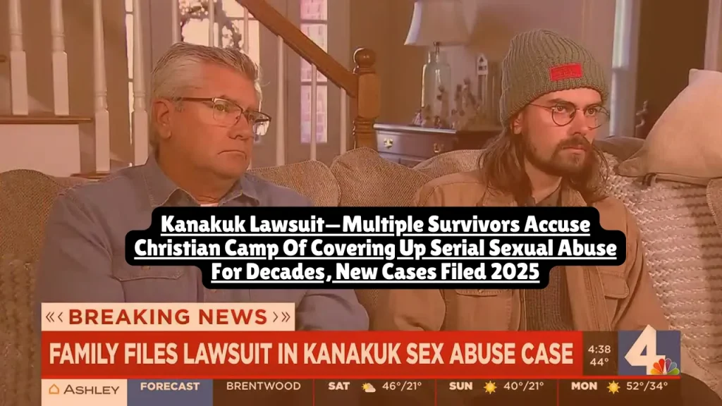 The Kanakuk lawsuit refers to multiple ongoing civil cases alleging the Branson, Missouri Christian summer camp knowingly concealed sexual abuse by former director Pete Newman, who was convicted in 2010 of abusing children and is serving two life sentences plus 30 years. Survivors claim camp leadership received reports of Newman's inappropriate conduct as early as 1999 but promoted him instead of firing him, enabling abuse of hundreds of children through 2009. New lawsuits filed in 2025 allege systematic institutional failure, with some survivors winning the right to proceed after courts denied Kanakuk's dismissal motions.
