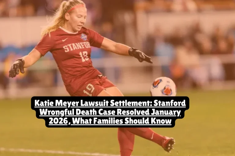 Stanford University and the family of Katie Meyer reached a settlement on January 26, 2026, resolving the wrongful death lawsuit filed after the 22-year-old soccer goalkeeper's death in March 2022. The settlement includes mental health initiatives, the Katie Meyer Leadership Award, adoption of Katie Meyer's Law principles, and retirement of her jersey number.