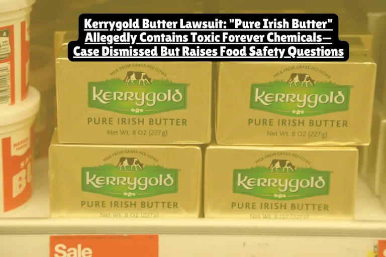 Kerrygold Butter Lawsuit, Pure Irish Butter Allegedly Contains Toxic Forever Chemicals—Case Dismissed But Raises Food Safety Questions