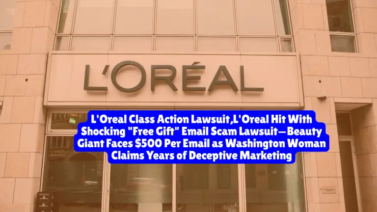 L'Oreal Class Action Lawsuit, L'Oreal Hit With Shocking "Free Gift" Email Scam Lawsuit—Beauty Giant Faces $500 Per Email as Washington Woman Claims Years of Deceptive Marketing