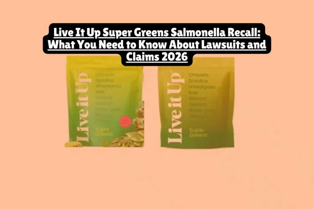 Live It Up Super Greens recalled for salmonella contamination that sickened 45 people. Learn about the lawsuit, eligibility requirements, and how to file a claim.