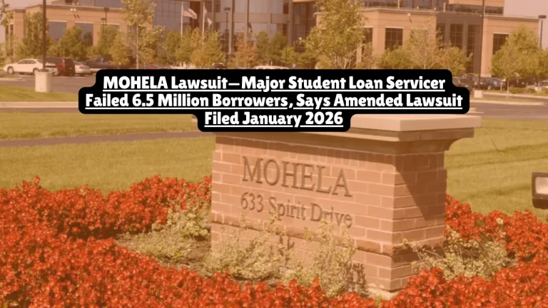 MOHELA Lawsuit—Major Student Loan Servicer Failed 6.5 Million Borrowers, Says Amended Lawsuit Filed January 2026