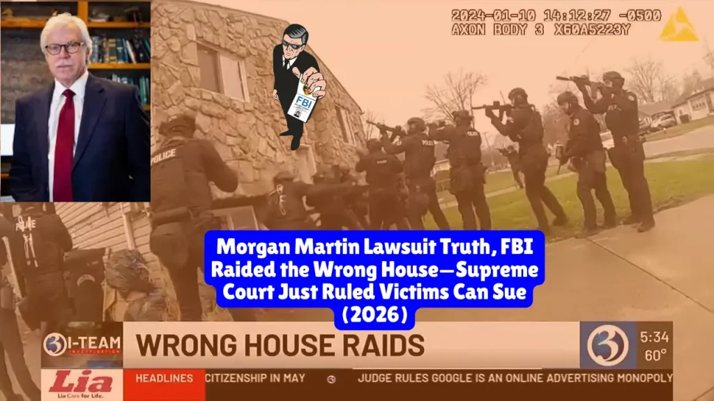 Martin v. United States: Supreme Court ruled 9-0 that FBI wrong-house raid victims can sue. Learn what this landmark 2025 decision means for federal accountability (2026)
