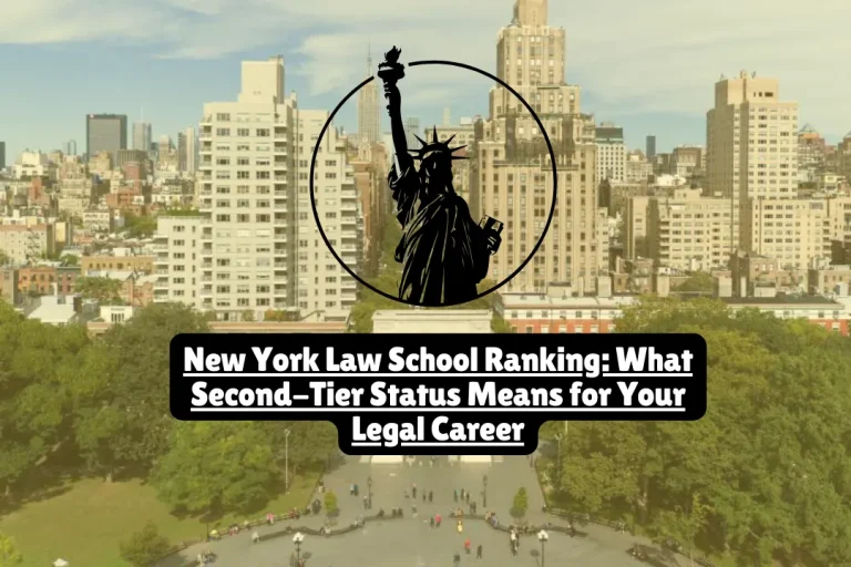 New York Law School Ranking, What Second-Tier Status Means for Your Legal Career