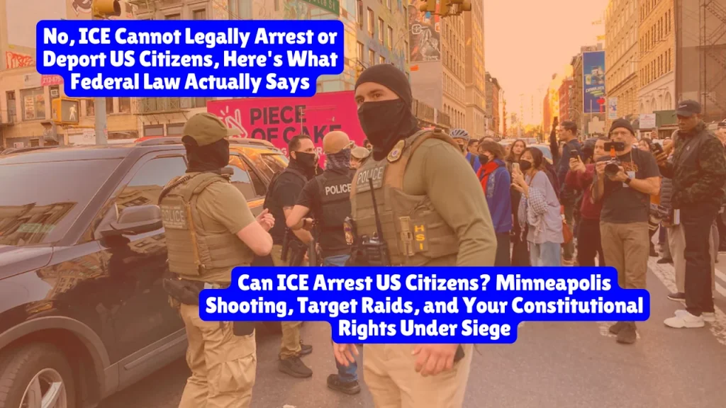 No, ICE Cannot Legally Arrest or Deport US Citizens, Here's What Federal Law Actually Says