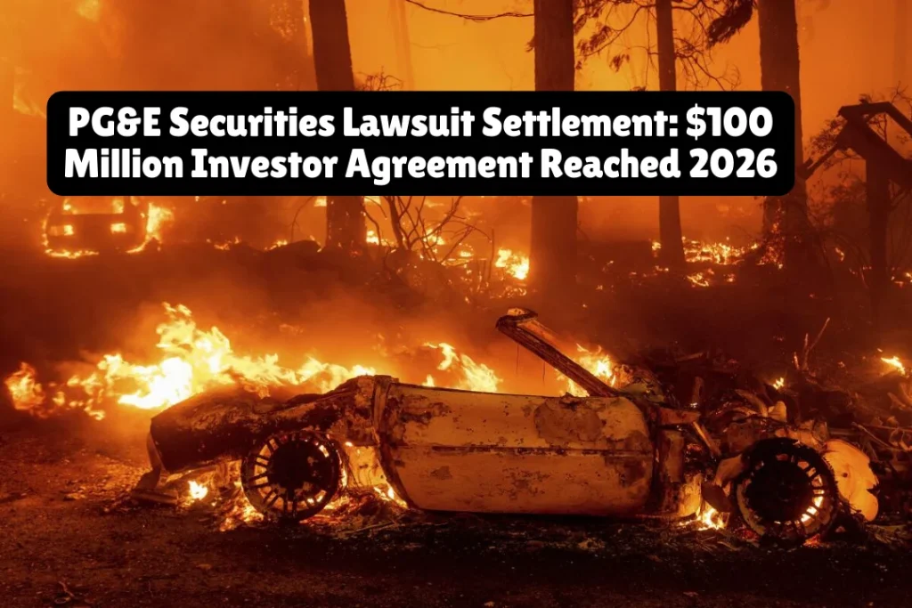 PG&E reached a $100M securities settlement in January 2026 over misleading wildfire safety claims. Learn if your 2015-2018 stock purchases qualify for a payout.