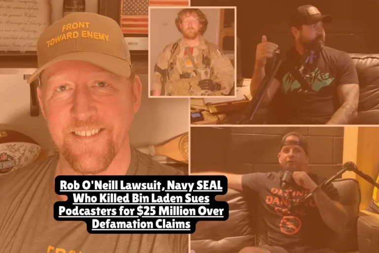 Rob O'Neill Lawsuit Against Military Podcasters Tyler Hoover and Brent Tucker, Navy SEAL Who Killed Bin Laden Sues Podcasters for $25 Million Over Defamation Claims