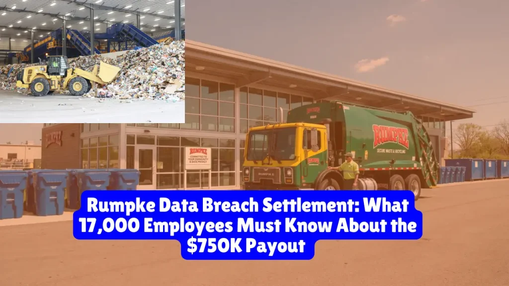 Rumpke Waste & Recycling Data Breach Settlement, What 17,000 Employees Must Know About the $750K Payout