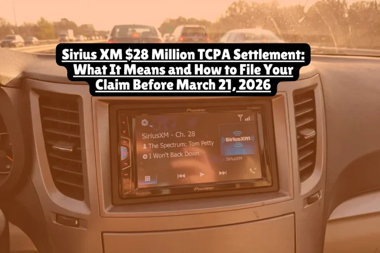 Sirius XM Radio LLC agreed to pay $28 million to settle a class action lawsuit alleging the company violated federal and state telemarketing laws by making repeated unwanted calls to consumers on do-not-call registries. If you received multiple unsolicited telemarketing calls from Sirius XM between April 27, 2019, and October 31, 2025, while not being a self-paying subscriber, you may qualify for compensation—but you must file your claim by March 21, 2026.