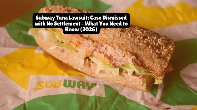 The Subway tuna lawsuit ended in July 2023 when the case was dismissed with prejudice—meaning it cannot be refiled. The case was permanently dismissed and cannot be brought back to court. There is no settlement, no claim process, no deadline to file, and no payouts for consumers. The plaintiff voluntarily withdrew the lawsuit citing health reasons related to pregnancy, and the court denied Subway's request for over $600,000 in sanctions against her attorneys.