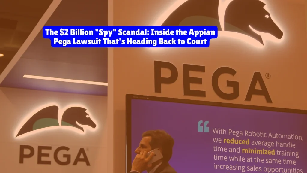 Software company Appian Corporation sued competitor Pegasystems (Pega) in 2020 for hiring what they internally called a "spy"—contractor Youyong Zou—to infiltrate Appian's systems and steal trade secrets between 2012-2014 as part of "Project Crush." A Virginia jury awarded Appian $2.036 billion in May 2022 after finding Pega engaged in "willful and malicious" trade secrets theft, including having executives use fake identities like "Albert Skii" to access Appian software. 