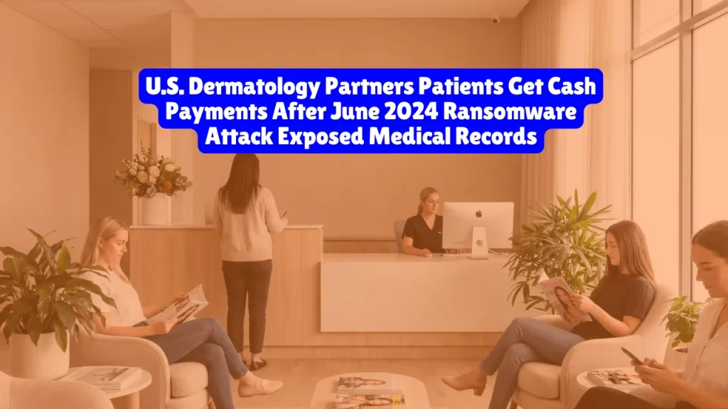U.S. Dermatology Partners Patients Get Cash Payments After June 2024 Ransomware Attack Exposed Medical Records