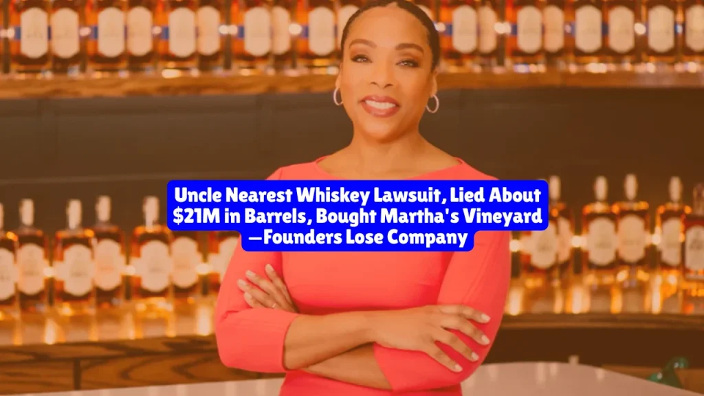 Uncle Nearest Whiskey Lawsuit, Lied About $21M in Barrels, Bought Martha's Vineyard—Founders Lose Company
