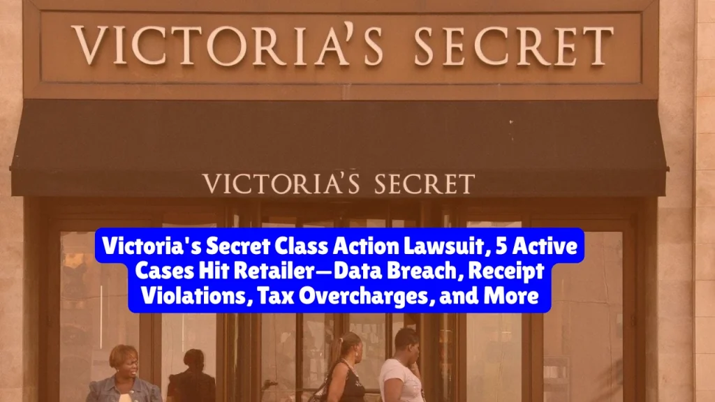 Victoria's Secret Class Action Lawsuit, 5 Active Cases Hit Retailer—Data Breach, Receipt Violations, Tax Overcharges, and More