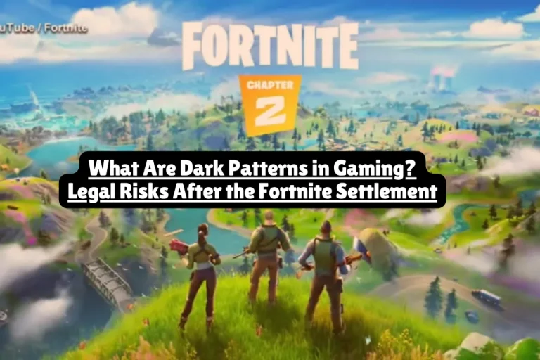 What Are Dark Patterns in Gaming Legal Risks After the Fortnite Settlement
