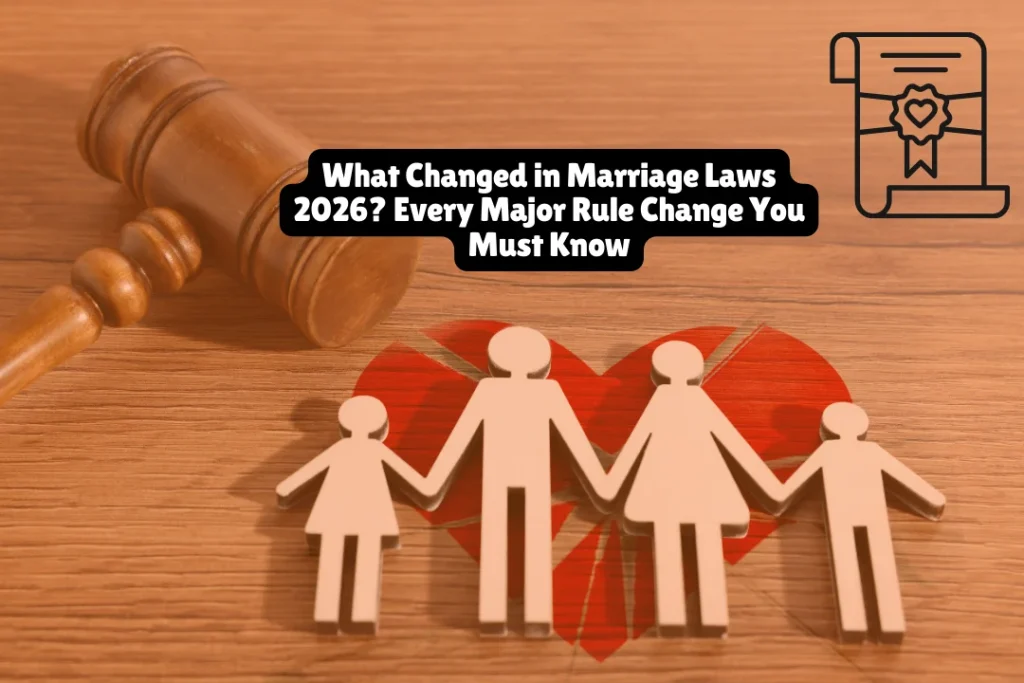 What are the new marriage laws for 2026? Learn about California’s new joint divorce filing, New York’s virtual weddings, and the 2026 federal marriage tax changes.