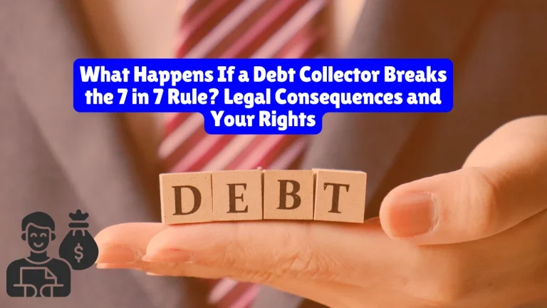 What Happens If a Debt Collector Breaks the 7 in 7 Rule? Legal Consequences and Your Rights 3 What Happens If a Debt Collector Breaks the 7 in 7 Rule Legal Consequences and Your Rights