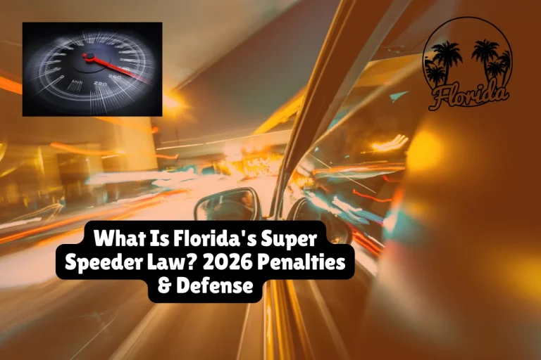 What Is Florida's Super Speeder Law? 2026 Penalties & Defense