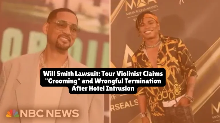 Will Smith Lawsuit, Tour Violinist Claims "Grooming" and Wrongful Termination After Hotel Intrusion 5 Will Smith faces allegations of sexual harassment, retaliation, and wrongful termination in a lawsuit filed December 30, 2025, by violinist Brian King Joseph in Los Angeles County Superior Court. Joseph alleges he was fired from Smith's 2025 "Based on a True Story" tour days after reporting a disturbing hotel room intrusion in Las Vegas that left HIV medication, hospital paperwork, and a handwritten note addressed to him.