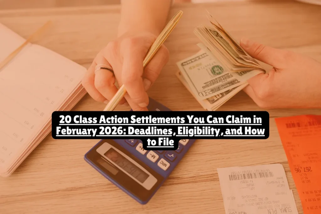 Over $900 million in class action settlements are available to claim right now in February 2026. With deadlines ranging from February 4 to April 2026, millions of Americans could receive compensation from companies like Google, Delta Air Lines, Tinder, BMW, and 23andMe. Missing these deadlines means forfeiting your money forever.