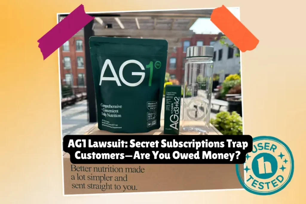 A class action lawsuit filed February 3, 2026, alleges AG1 secretly enrolls consumers into automatically renewing, difficult-to-cancel subscriptions without consent, resulting in perpetual recurring charges. The case, Hoke v. AG1 (USA), Inc. (Case No. 2:26-cv-01110), was filed in California Central District Court and claims AG1 violates California's Automatic Renewal Law.