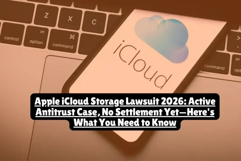 Apple iCloud Storage Lawsuit 2026: Active Antitrust Case, No Settlement Yet—Here's What iPhone Users Need to Know
