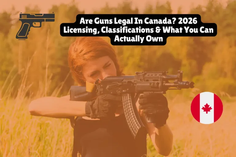 Are Guns Legal In Canada 2026 Licensing, Classifications & What You Can Actually Own