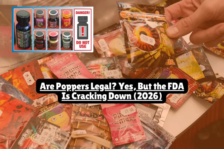 Are Poppers Legal? Yes, But the FDA Is Cracking Down (2026)