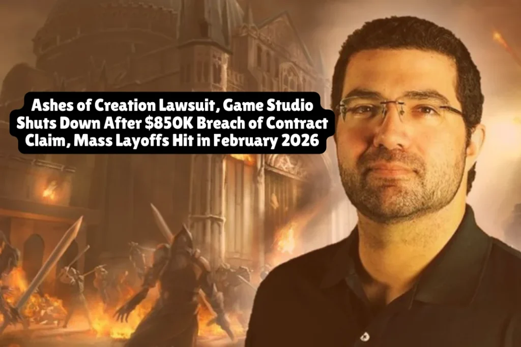 SADA Systems filed a breach-of-contract lawsuit on December 1, 2025 in New York Supreme Court for New York County against Intrepid Studios, seeking $852,630 for allegedly unpaid Google Cloud Platform services. Seven weeks after Ashes of Creation's Steam Early Access launch raised millions from hopeful gamers, Intrepid Studios CEO Steven Sharif resigned on January 31, 2026, and the company issued WARN Act layoff notices to all employees on February 2, 2026, effectively shutting down the studio. If you backed this MMORPG with hundreds or thousands of dollars, here's what the lawsuit alleges, why the studio collapsed, and what it means for your refund chances.