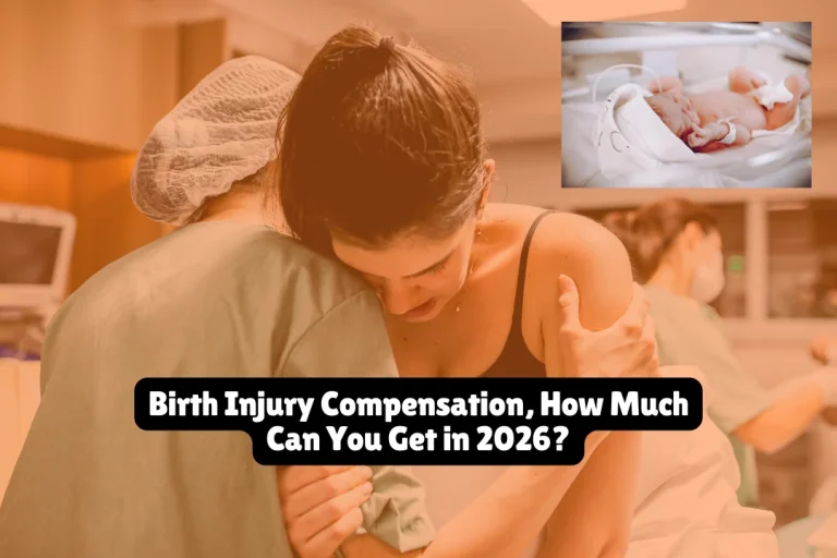 Birth Injury Compensation, How Much Can You Get in 2026? 1 Birth injury compensation typically ranges from $100,000 to over $10 million depending on injury severity. The average birth injury settlement is around $1 million, with minor injuries receiving $100,000-$500,000, moderate injuries $500,000-$2 million, and severe cases involving cerebral palsy or permanent brain damage often exceeding $5 million. Your specific compensation depends on your child's injury severity, lifetime care costs, state damage caps, and the strength of your medical malpractice case.