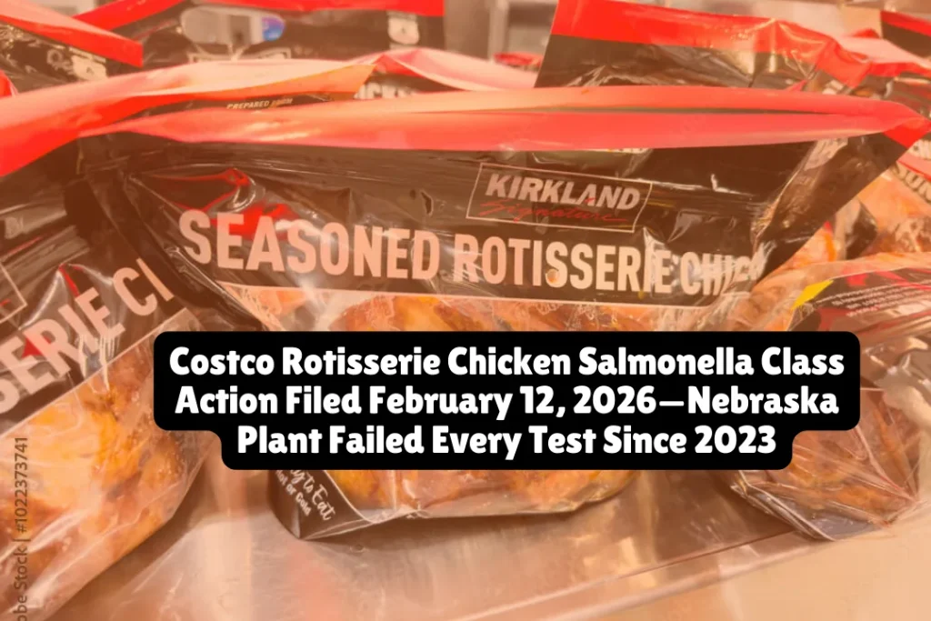 Costco Rotisserie Chicken Salmonella Class Action Filed February 12, 2026—Nebraska Plant Failed Every Test Since 2023