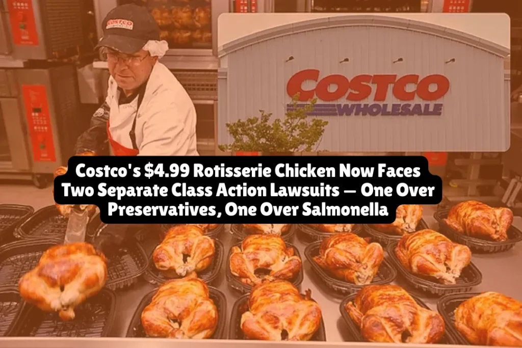 Costco's $4.99 Rotisserie Chicken Now Faces Two Separate Class Action Lawsuits One Over Preservatives, One Over Salmonella