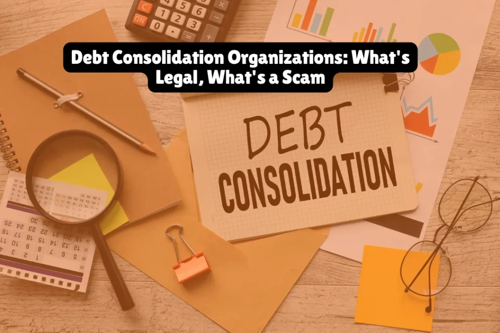 Debt Consolidation Organizations, What's Legal, What's a Scam