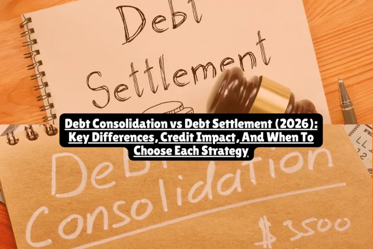 Debt Consolidation vs Debt Settlement (2026), Key Differences, Credit Impact, And When To Choose Each Strategy 6 Debt consolidation combines multiple debts into one loan with a single payment, ideally at lower interest rates. Debt settlement negotiates with creditors to pay less than you owe, usually requiring lump-sum payments. Consolidation preserves credit while settlement damages it significantly but may reduce total debt owed.