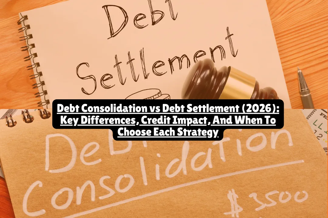 Debt Consolidation Vs Debt Settlement (2026), Key Differences, Credit ...