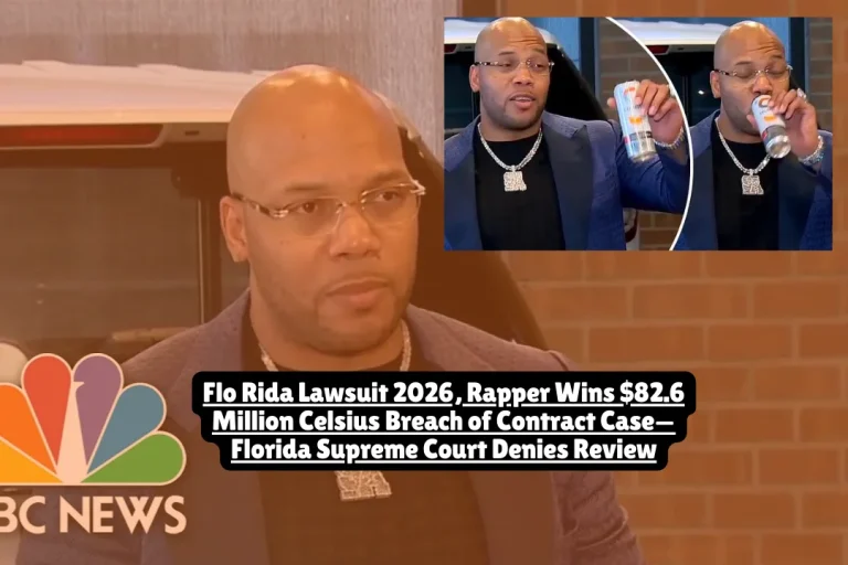 Flo Rida Lawsuit 2026, Rapper Wins $82.6 Million Celsius Breach of Contract Case—Florida Supreme Court Denies Review 4 Rapper Flo Rida won an $82.6 million breach of contract verdict against Celsius Holdings in January 2023, but appeals over stock valuation dates reduced the award. In November 2025, the Florida Supreme Court declined to review the case, ending Celsius's final challenge and clearing the path for Flo Rida to collect damages for withheld stock shares promised under his 2014-2018 endorsement deal.