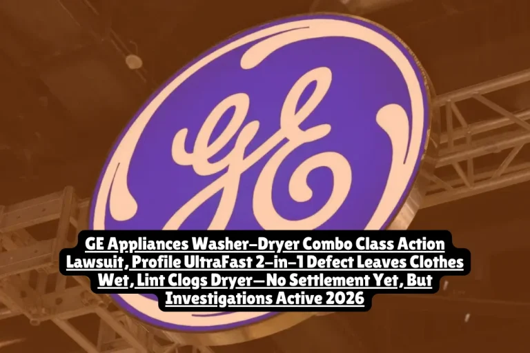 GE Appliances and Haier face consumer investigations claiming GE Profile UltraFast 2-in-1 Washer/Dryer Combo units fail to adequately dry clothes due to defective "EZ Access Lint Filter Systems" that allow lint to restrict airflow to condenser coils. As of February 2026, no class action lawsuit has been filed and no settlement exists—but two major law firms (Berger Montague and Migliaccio & Rathod) are actively gathering evidence from consumers who paid $2,700-$3,000 for machines that leave loads soaking wet after full wash-and-dry cycles. 