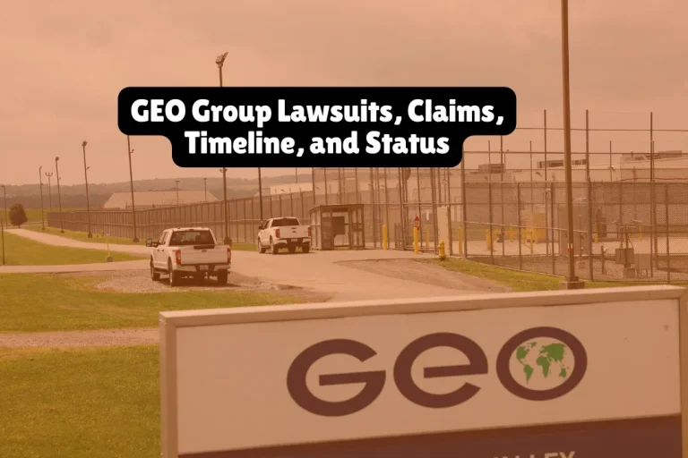 GEO Group Lawsuits, Claims, Timeline, and Status